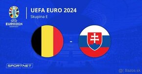 EURO 2024 - Slovensko - Belgicko - 2.kategória - aktuálne