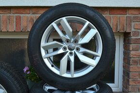 5x112 R18 Zimna sada Original Audi Q5 + 235/60 R18 Pirelli