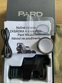 Zasadka + monokulár Pard NV007