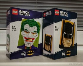 LEGO Brick Sketches - Batman a Joker