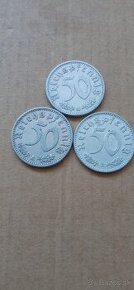 50 pfennigov 1935 - 43 (3x)