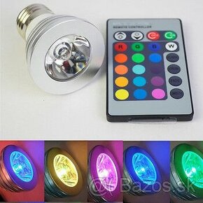 rgb led ziarovka