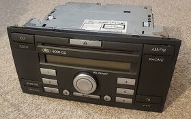 Autoradio FORD 6000 CD + kód s kartičkou - zaslání na SK