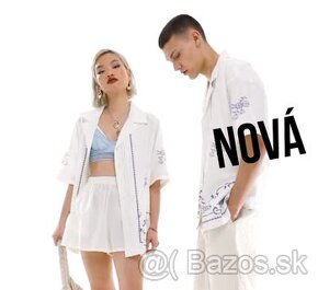 DIZAJNOVÁ KROJOVÁ KOŠELA Z ANGLICKA /// NOVÁ /// STÁLA 55€