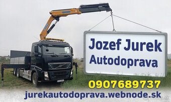 Autodoprava s hydraulickou rukou - 1