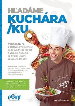 Hľadáme kuchára/kuchárku