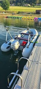 Elling nafukovací čln Trimaran 350 a  Honda15 HP BF15D 2024