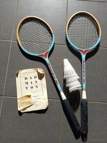 Badmintonové rakety r.1984