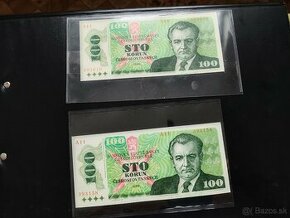 100kčs 1989 unc