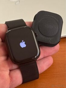 Apple Watch 10 46mm Jet Black - nové, rok záruka