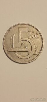 5 koruna 1927 Zbierkový stav