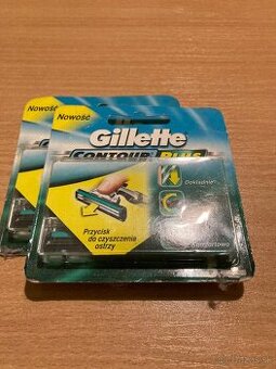 Náhradné hlavice Gillette contour Plus