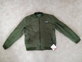 Softshellová bunda na motorku, styl bomber. 4XL. Nová - 1