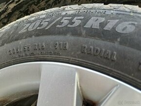 Predám letné gumy  205 / 55 R16 - 1