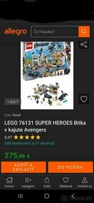 LEGO 76131 SUPER HEROES Bitka v kajute Avengers - 1