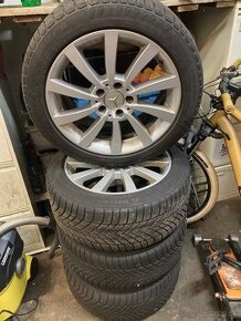 245/45 r17 zimne pneu Mercedes Benz disky