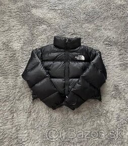 The North Face 1996 Nuptse Cropped Puffer Jacket–Shiny