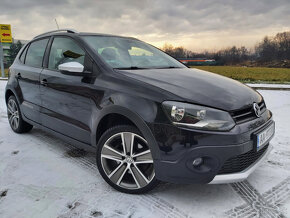 VW POLO CROSS 6R 1.6TDi, 77kw, 2010/10, top stav