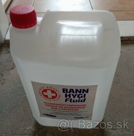 Dezinfekcia o objeme 5 Litrov (500 ml) BANN HYGI Fluid - 1