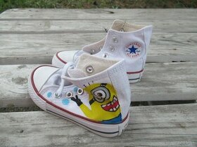 Converse vysoké tenisky veľ.25 - 1