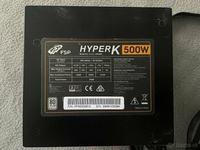 Pc zdroj FSP Hyperk 500W 80+