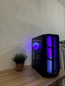 Herné pc, rx 580 8GB, 16GB Ram, ssd, win 10, RGB