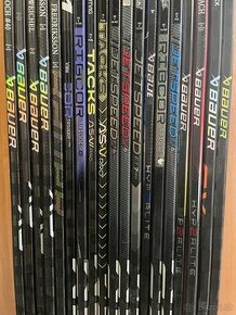 Repasované  hokejky  BAUER, CCM, WARRIOR