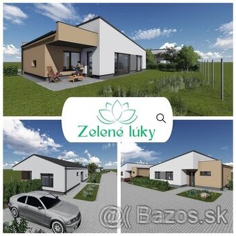 ✅ IBV Zelené lúky: 4-izbový bungalov, holodom, Sučany