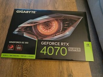 Gigabyte RTX 4070 Super 12GB OC WindForce