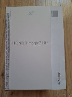 Honor Magic 7 Lite 8GB/256GB čierny