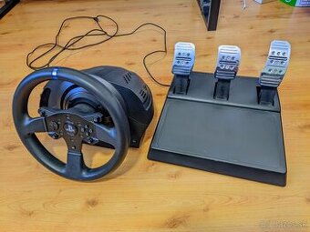 volant Thrustmaster T300 RS + pedále T3PA - 1