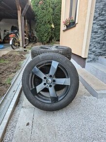 Hlinikove disky 5x112 R17  pneu 215/55 R17 - 1