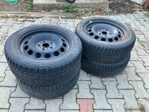 Zimné gumy na diskoch 205/55 r16 5x112