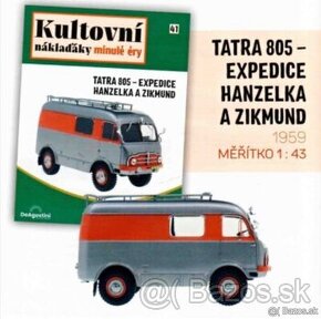 Tatra 805 expedice Zikmund a Hanzelka - 1:43 - Deagostini