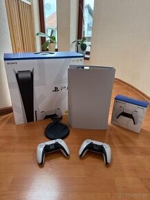 Sony playstation 5 verzia s mechanikou + 2 ovladace