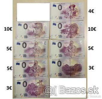 0 Eur bankovky