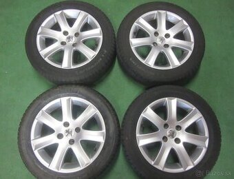 R16 letná sada PEUGEOT rozteč 4x108 195/55r16 MICHELIN - 1