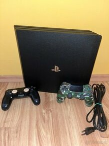 Playstation 4 PRO 1000GB + 2 ovládače - 1