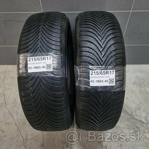 Zimné pneumatiky 215/65 R17 MICHELIN DOT1618 - 1