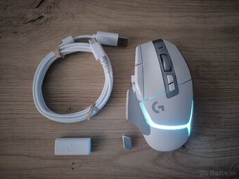 Logitech g502x plus white ( biela ) + záruka