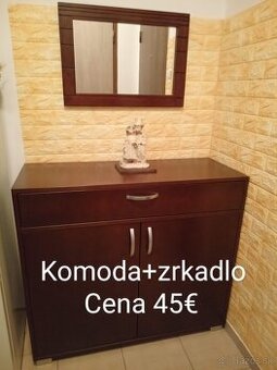 Predám komodu so zrkadlom - 1