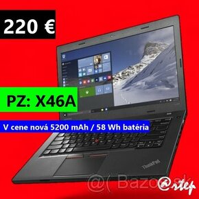 Lenovo ThinkPad (PZ:X46A+) @rtep (+New battery)