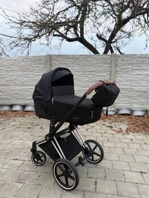 Silver brown & onyx cybex priam 2022