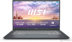 MSI Prestige 14 Evo A12M Celokovový