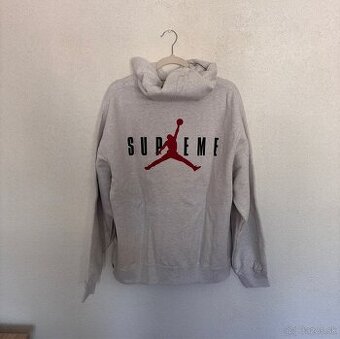 Supreme x Jordan Grey Hoodie