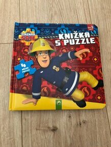 Kniha s puzzle Poziarnik Sam