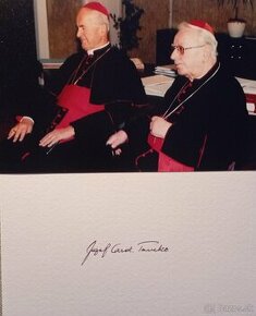 Autogram - podpis Jozef Cardinal Tomto