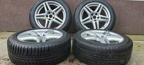 Alu 5x112 a zimné Bridgestone Blizzak 225/50 R17 - 1