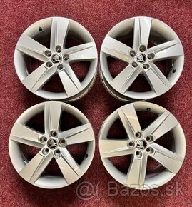 5x100 R16 originál alu Škoda Fabia 3 - Rapid - ET 46 - 1