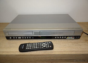 DVD a VHS Combo videorekordér Philips DVP3350V- 6 hlav, HIFI